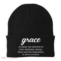 Grace Definition Love Kindness Beanie thumb 0