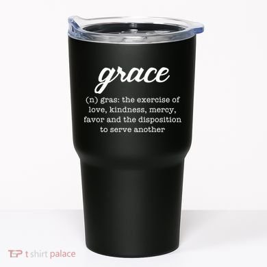 Grace Definition Love Kindness Tumbler