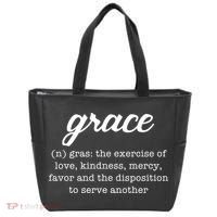 Grace Definition Love Kindness Tote Bag thumb 0
