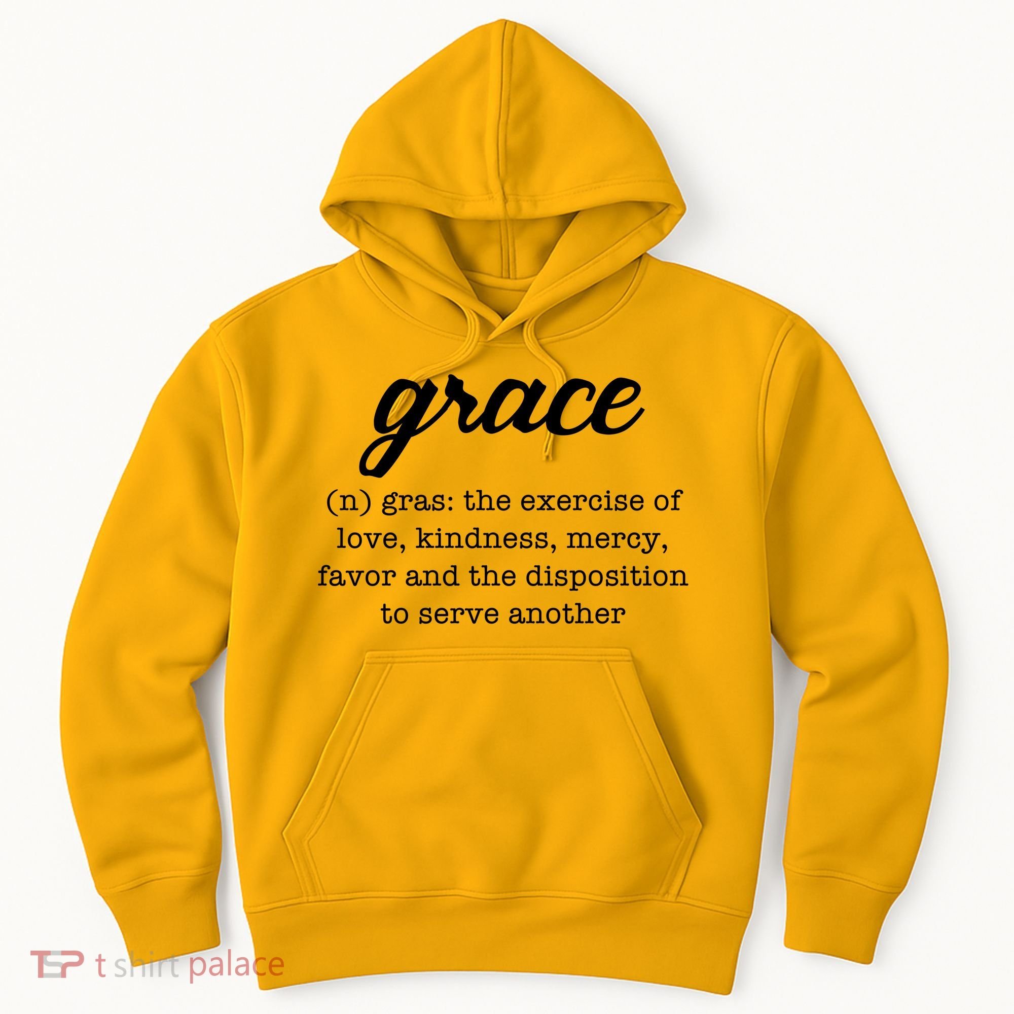 Grace Definition Love Kindness Hoodie