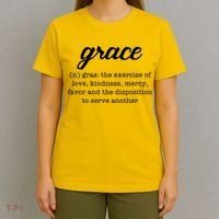 Grace Definition Love Kindness T-Shirt thumb 4