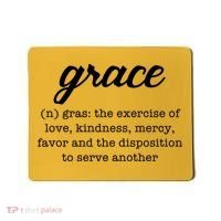 Grace Definition Love Kindness Mousepad thumb 0