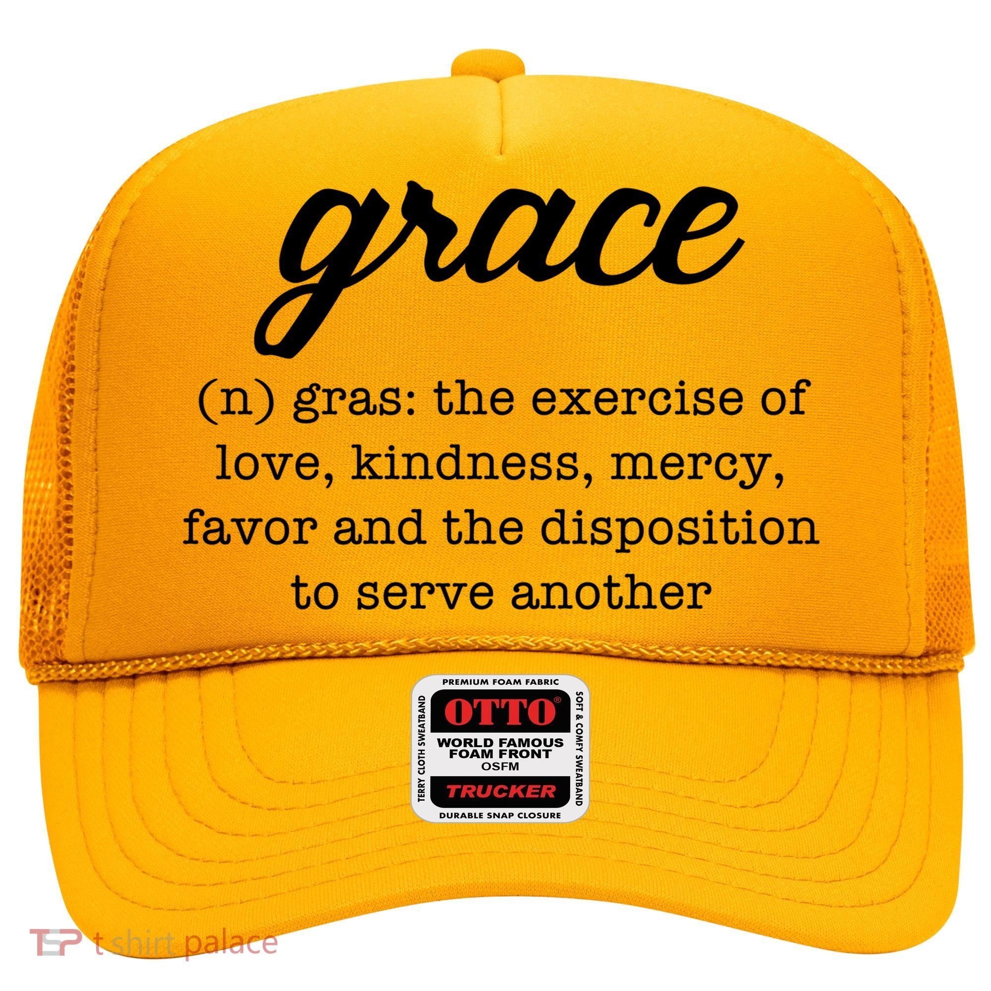 Grace Definition Love Kindness Hat