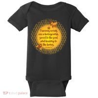 Gracious Words Are A Honeycomb Proverbs 16:24 Baby Bodysuit thumb 0