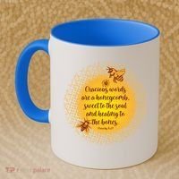 Gracious Words Are A Honeycomb Proverbs 16:24 Coffee Mug thumb 2