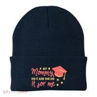 Graduated Mom Did It For Me Beanie thumb 0