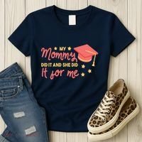 Graduated Mom Did It For Me Women's T-Shirt thumb 3