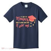 Graduated Mom Did It For Me Kids T-Shirt thumb 0