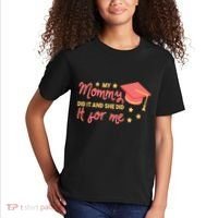 Graduated Mom Did It For Me Kids T-Shirt thumb 2