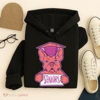Graduating Bulldog Senior Hoodie thumb 4