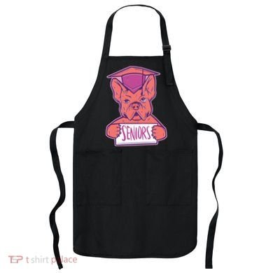 Graduating Bulldog Senior Apron