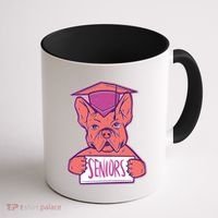 Graduating Bulldog Senior Coffee Mug thumb 1