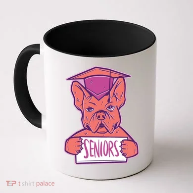 Graduating Bulldog Senior Coffee Mug