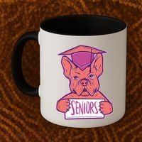 Graduating Bulldog Senior Coffee Mug thumb 2