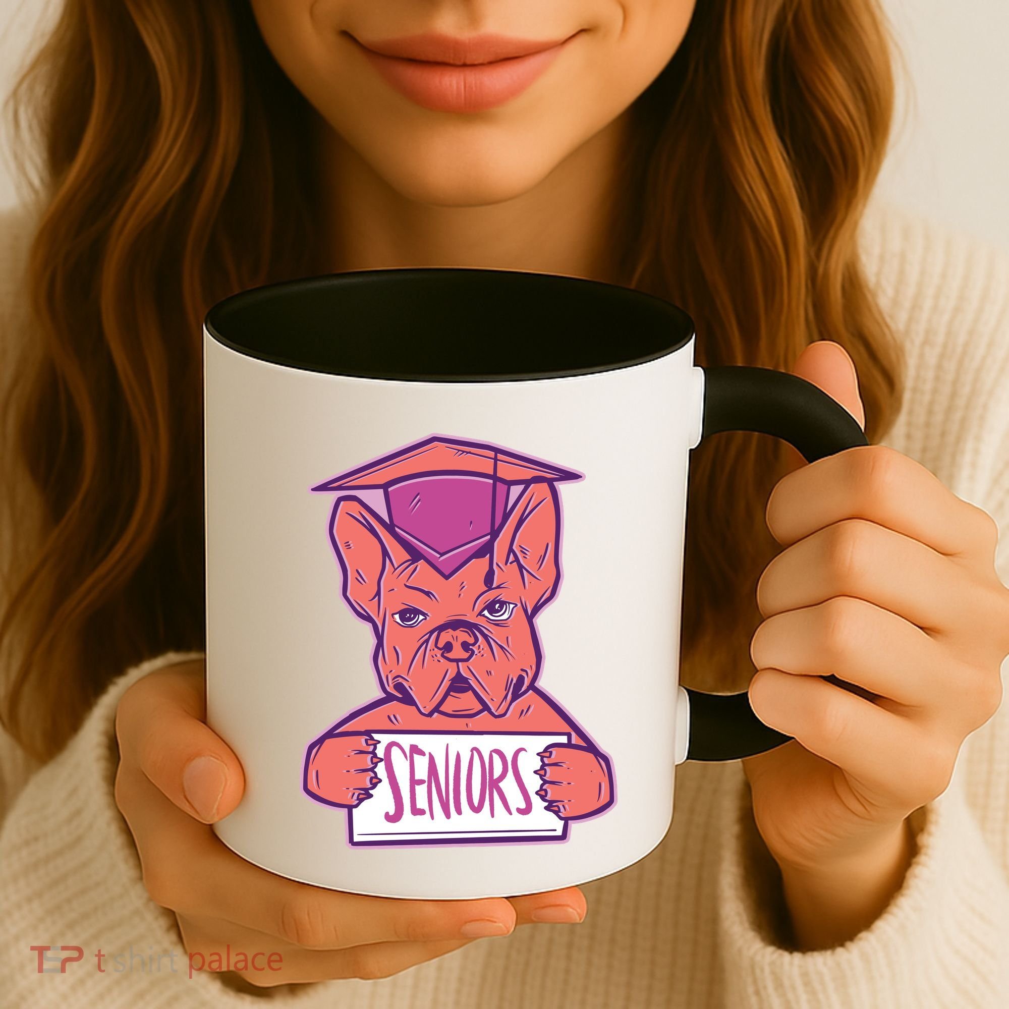 Graduating Bulldog Senior Coffee Mug