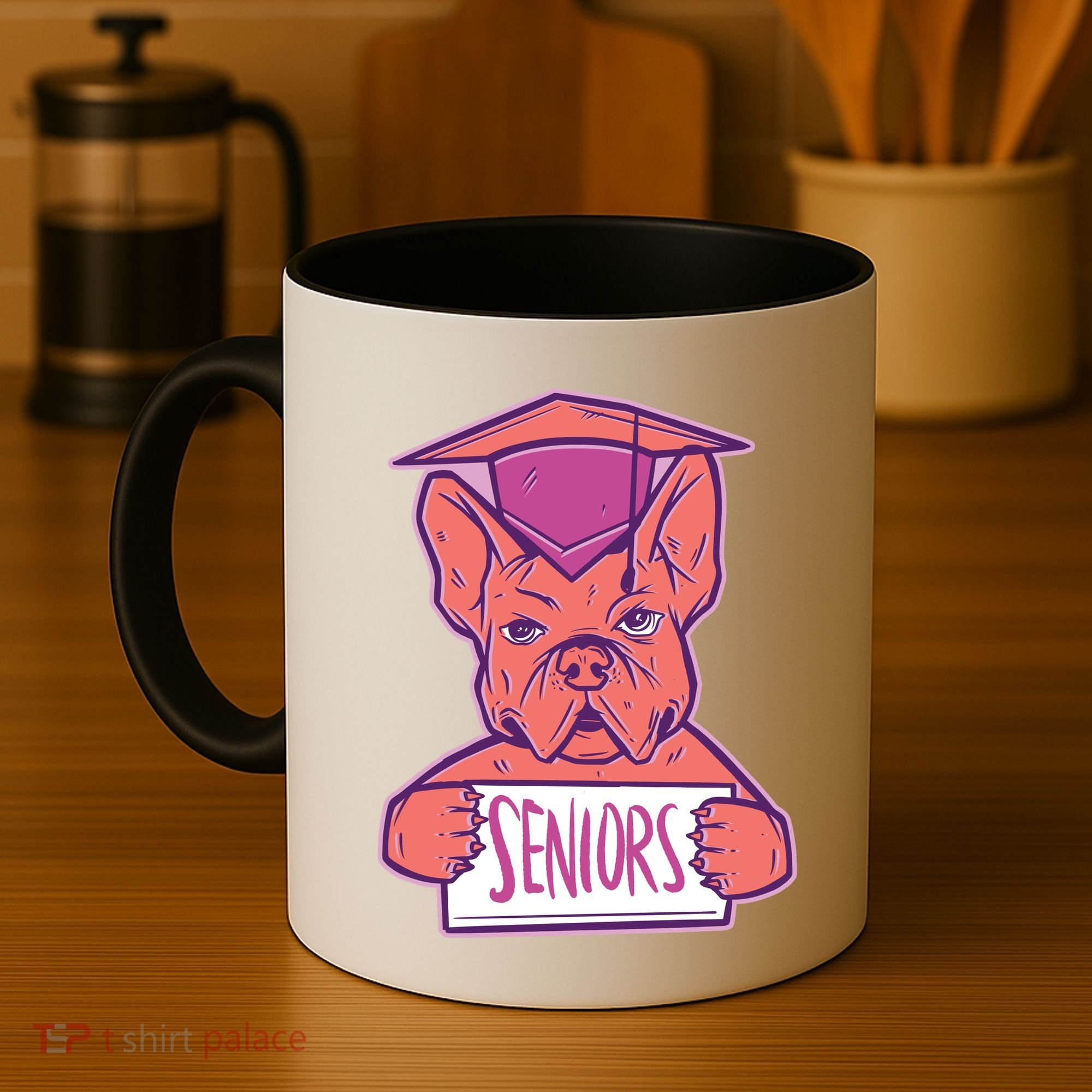 Graduating Bulldog Senior Coffee Mug