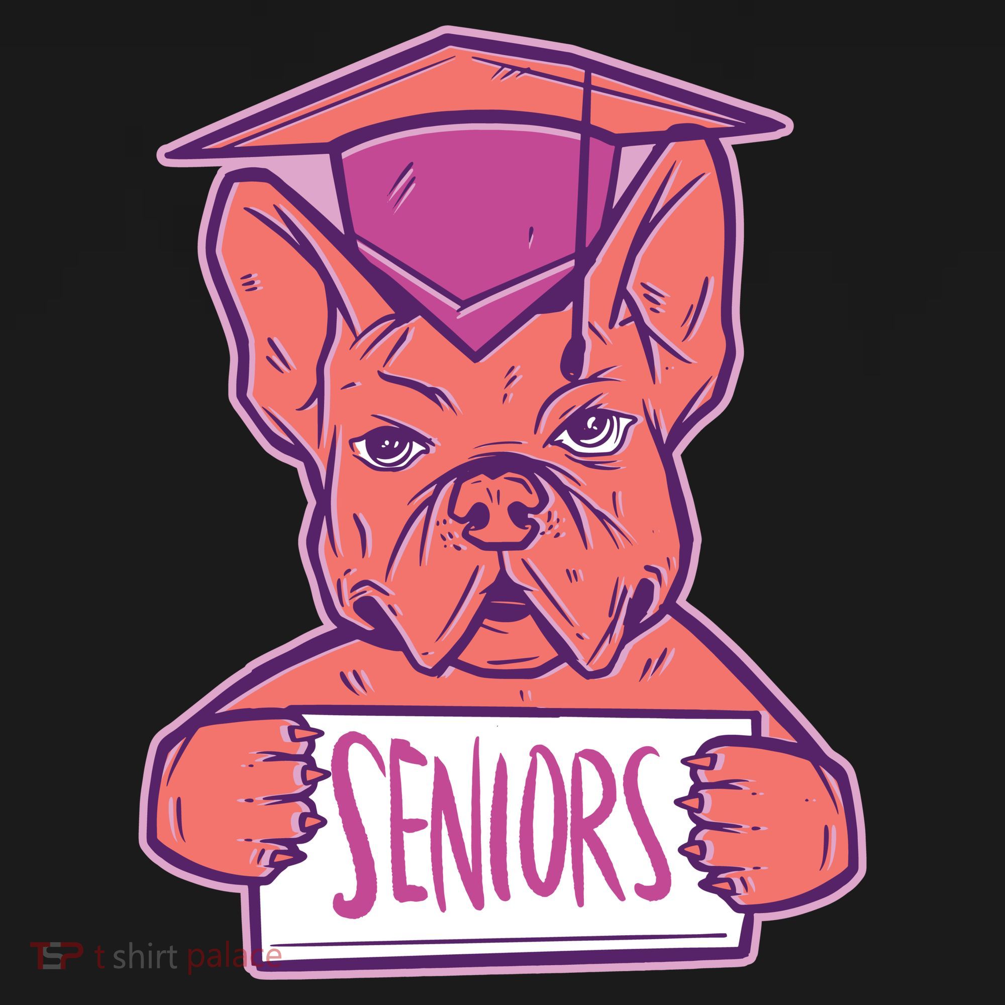 Graduating Bulldog Senior Ornament