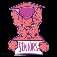 Graduating Bulldog Senior Toddler Hoodie thumb 2