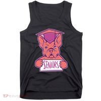 Graduating Bulldog Senior Tank Top thumb 0