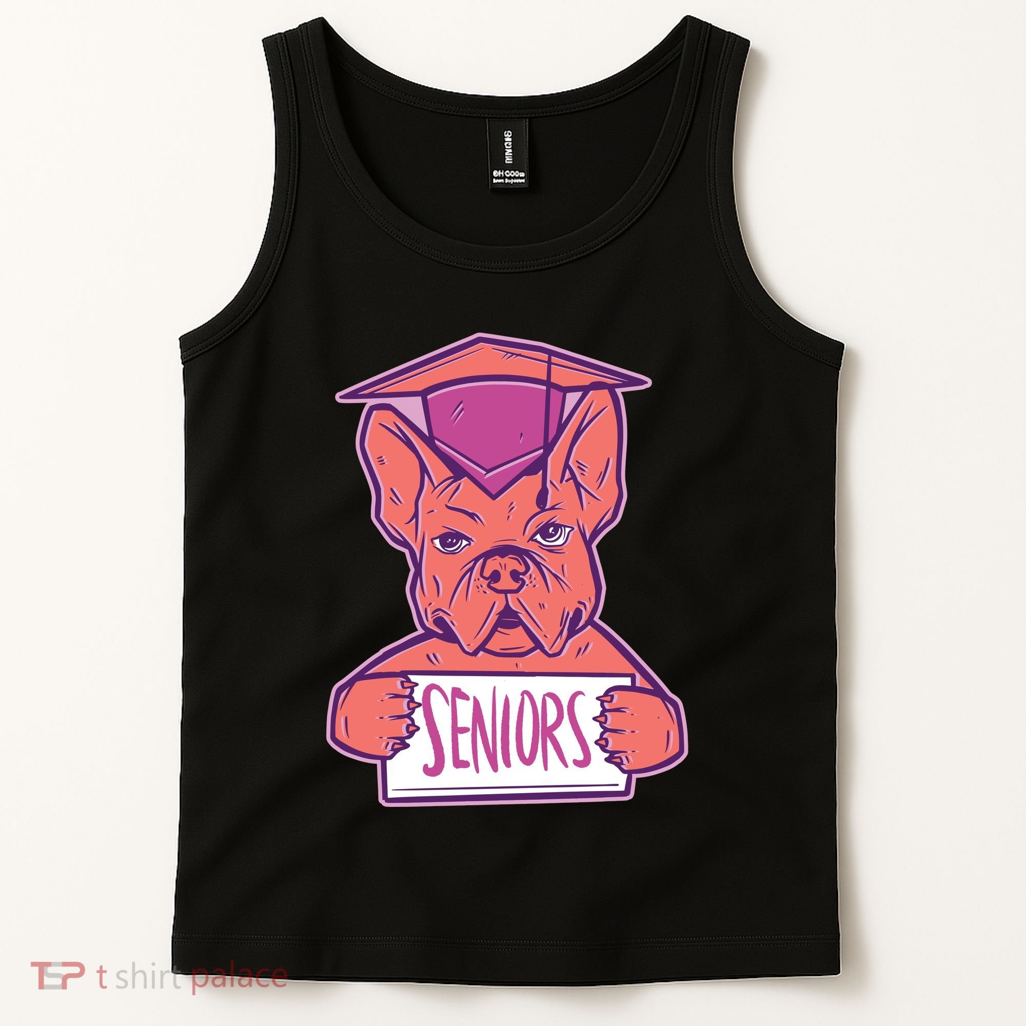 Graduating Bulldog Senior Tank Top