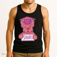 Graduating Bulldog Senior Tank Top thumb 3