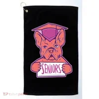 Graduating Bulldog Senior Golf Towel thumb 0