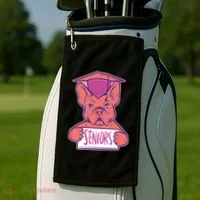 Graduating Bulldog Senior Golf Towel thumb 2