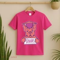 Graduating Bulldog Senior T-Shirt thumb 2