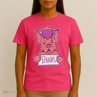 Graduating Bulldog Senior T-Shirt thumb 4
