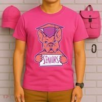 Graduating Bulldog Senior T-Shirt thumb 6