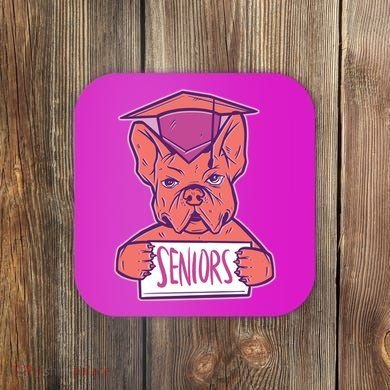 Graduating Bulldog Senior Coaster