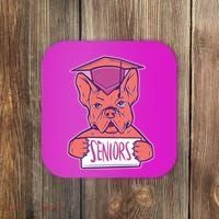 Graduating Bulldog Senior Coaster thumb 0