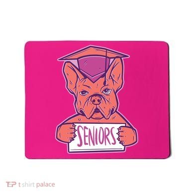 Graduating Bulldog Senior Mousepad