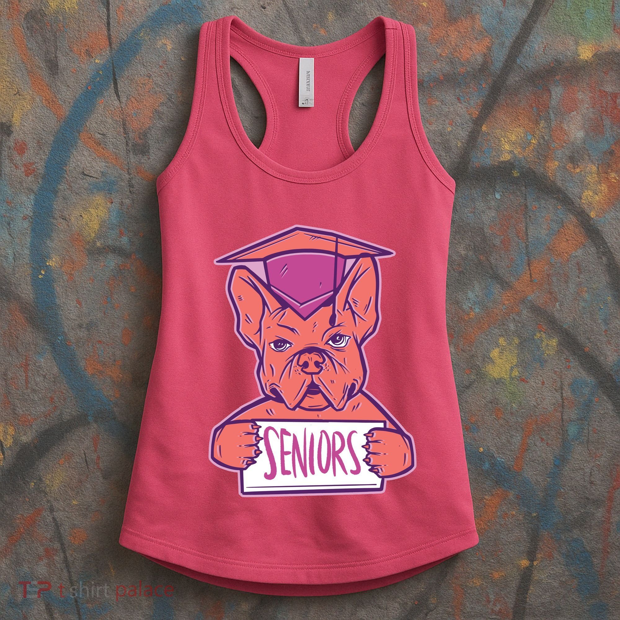 Graduating Bulldog Senior Women's Tank Top