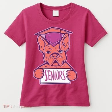 Graduating Bulldog Senior Women's T-Shirt
