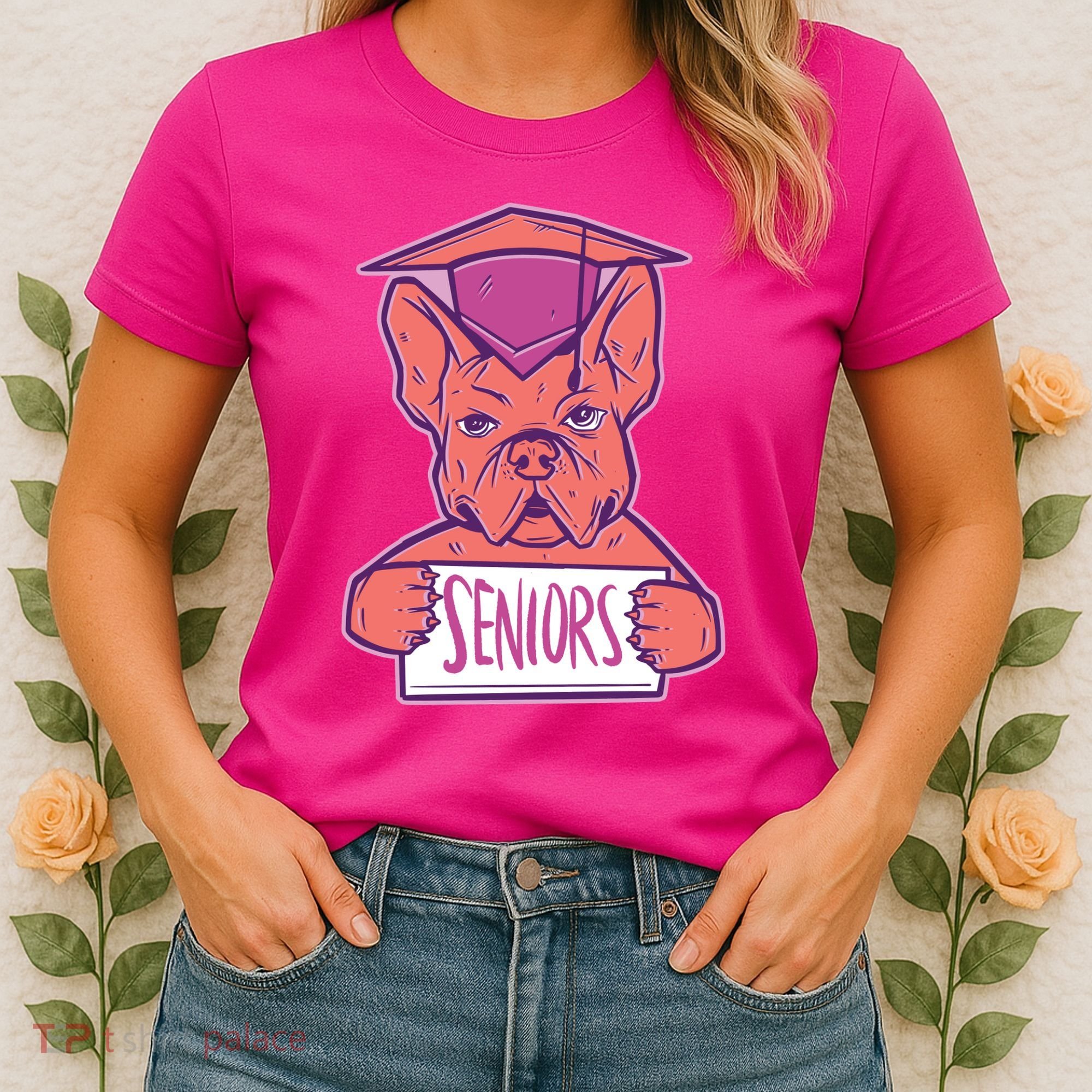 Graduating Bulldog Senior Women's T-Shirt