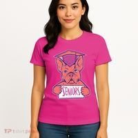 Graduating Bulldog Senior Women's T-Shirt thumb 4