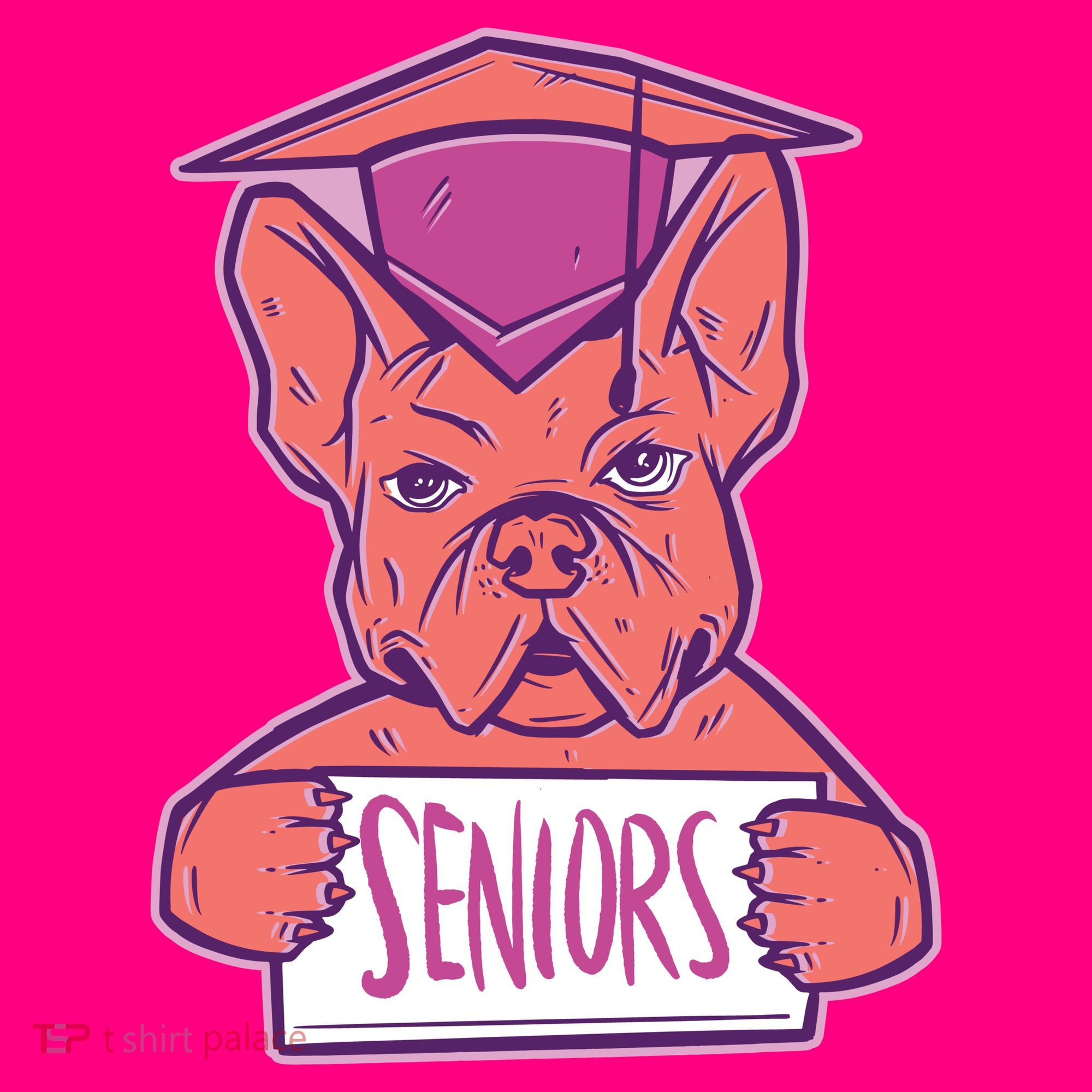 Graduating Bulldog Senior Women's T-Shirt