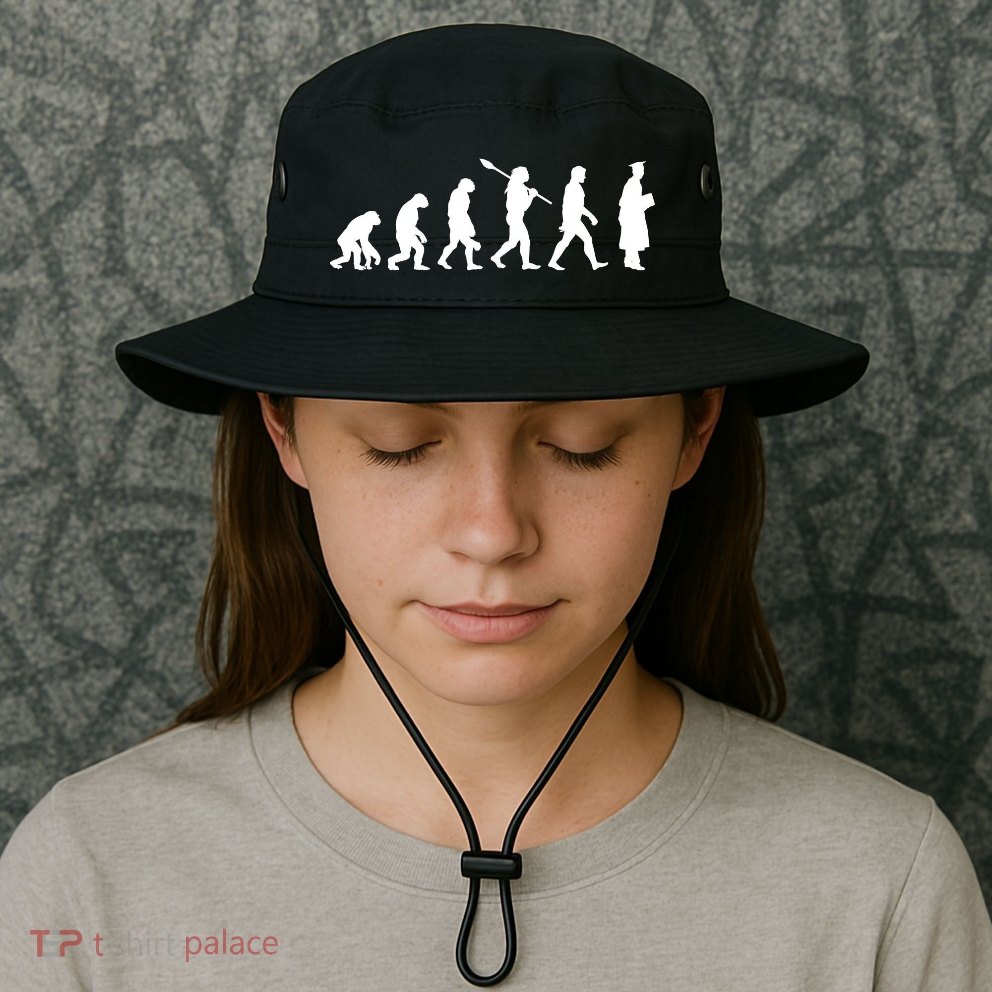 Graduation Evolution Bucket Hat