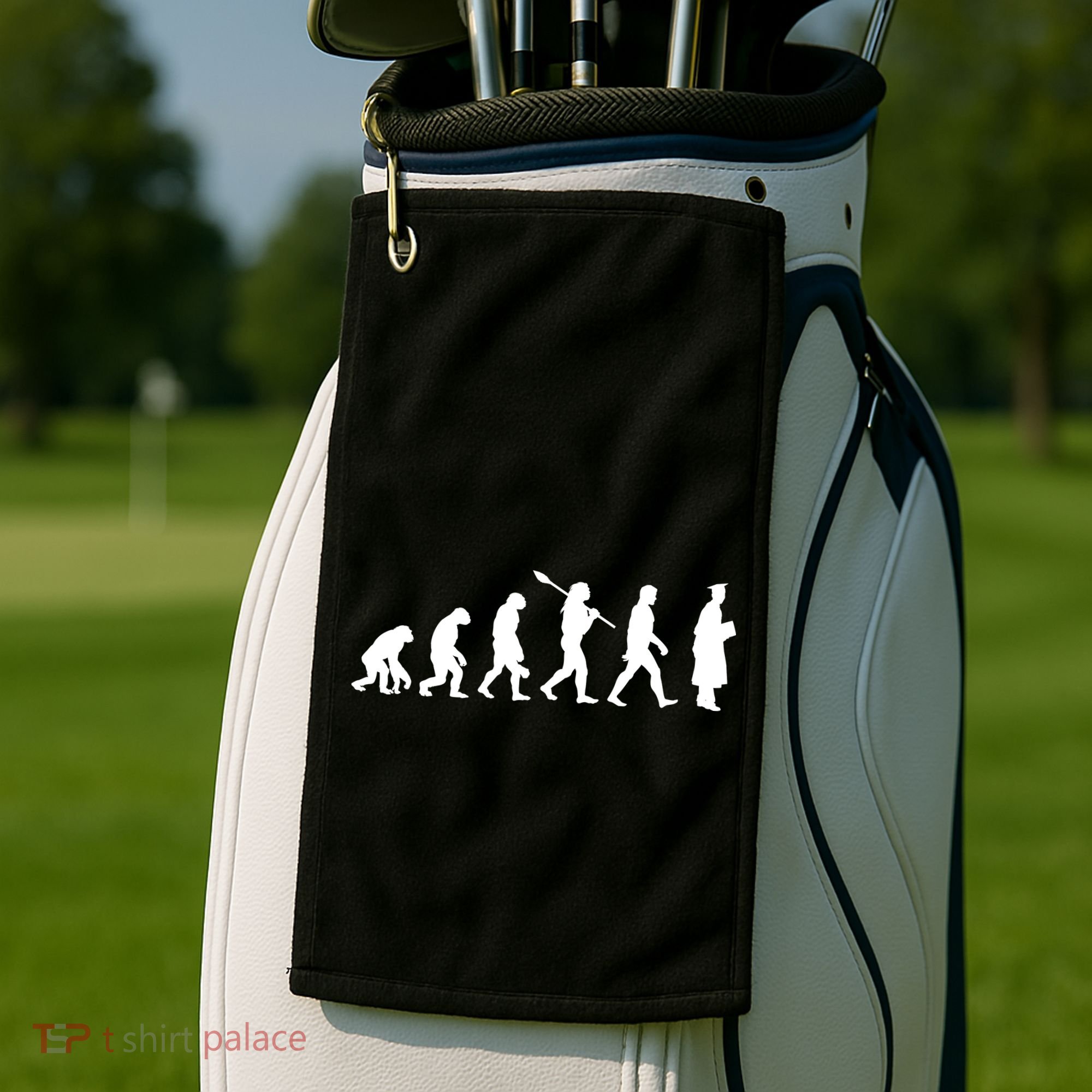 Graduation Evolution Golf Towel