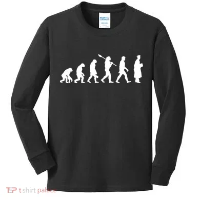 Graduation Evolution Kids Long Sleeve Shirt