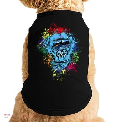 Graffiti Gorilla face Doggie Tank