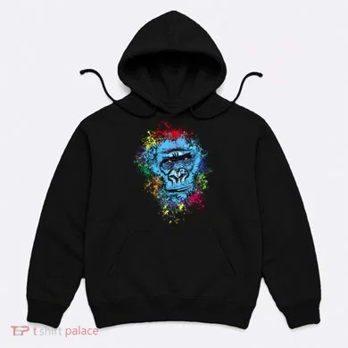 Graffiti Gorilla face Hoodie
