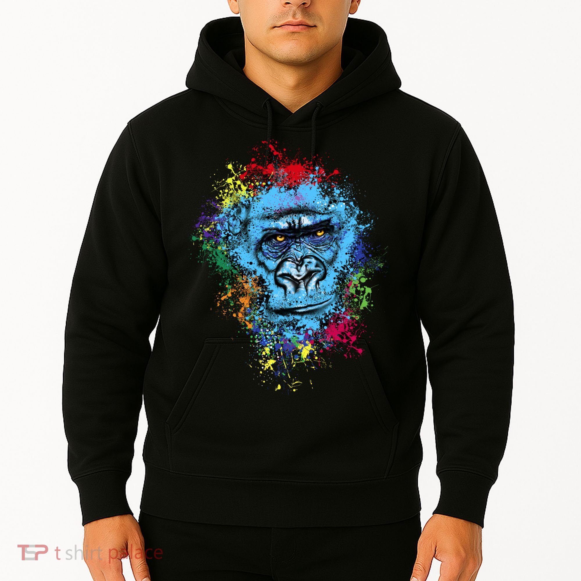 Graffiti Gorilla face Hoodie