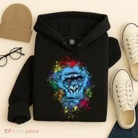 Graffiti Gorilla face Hoodie thumb 4