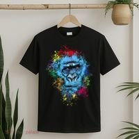 Graffiti Gorilla face T-Shirt thumb 2