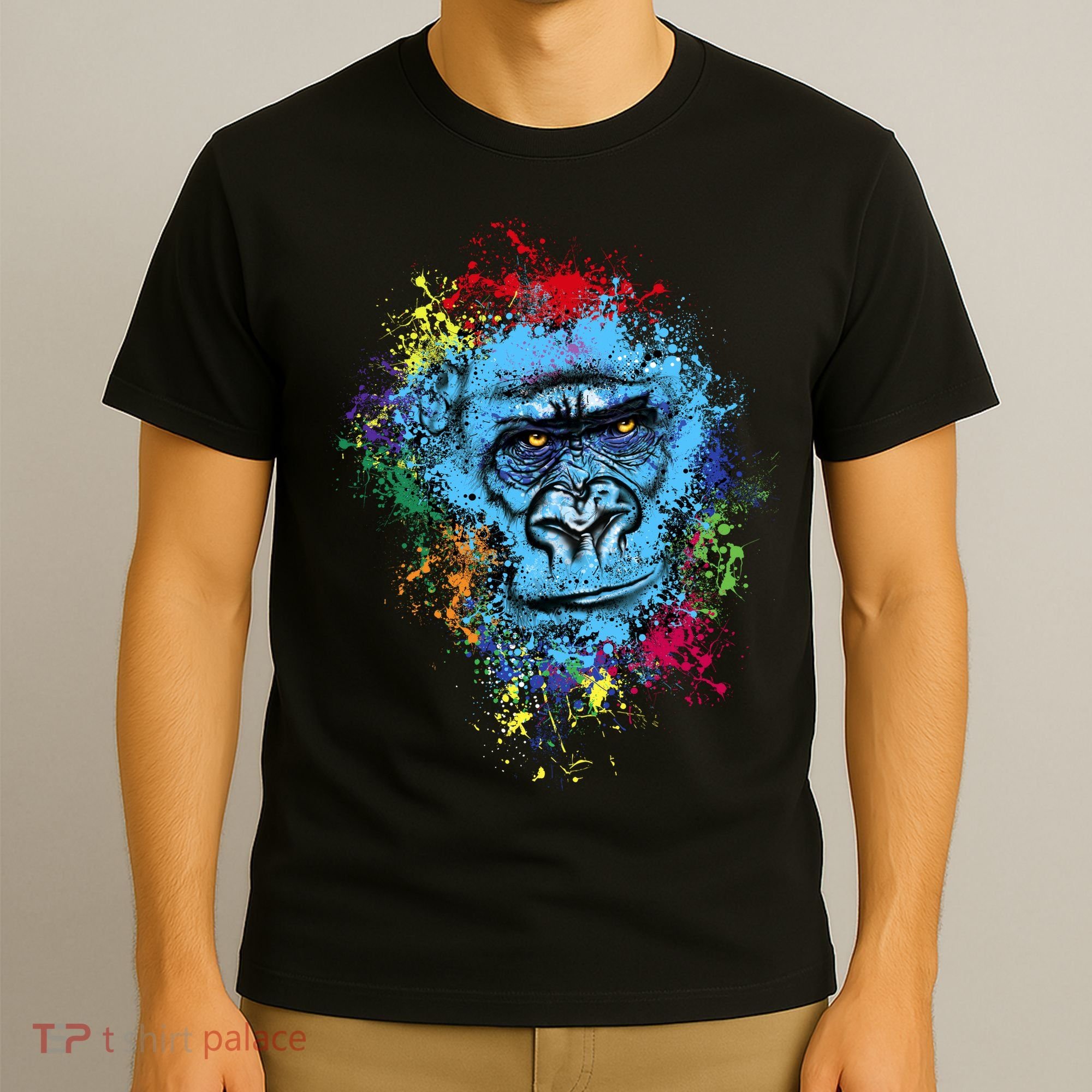 Graffiti Gorilla face T-Shirt