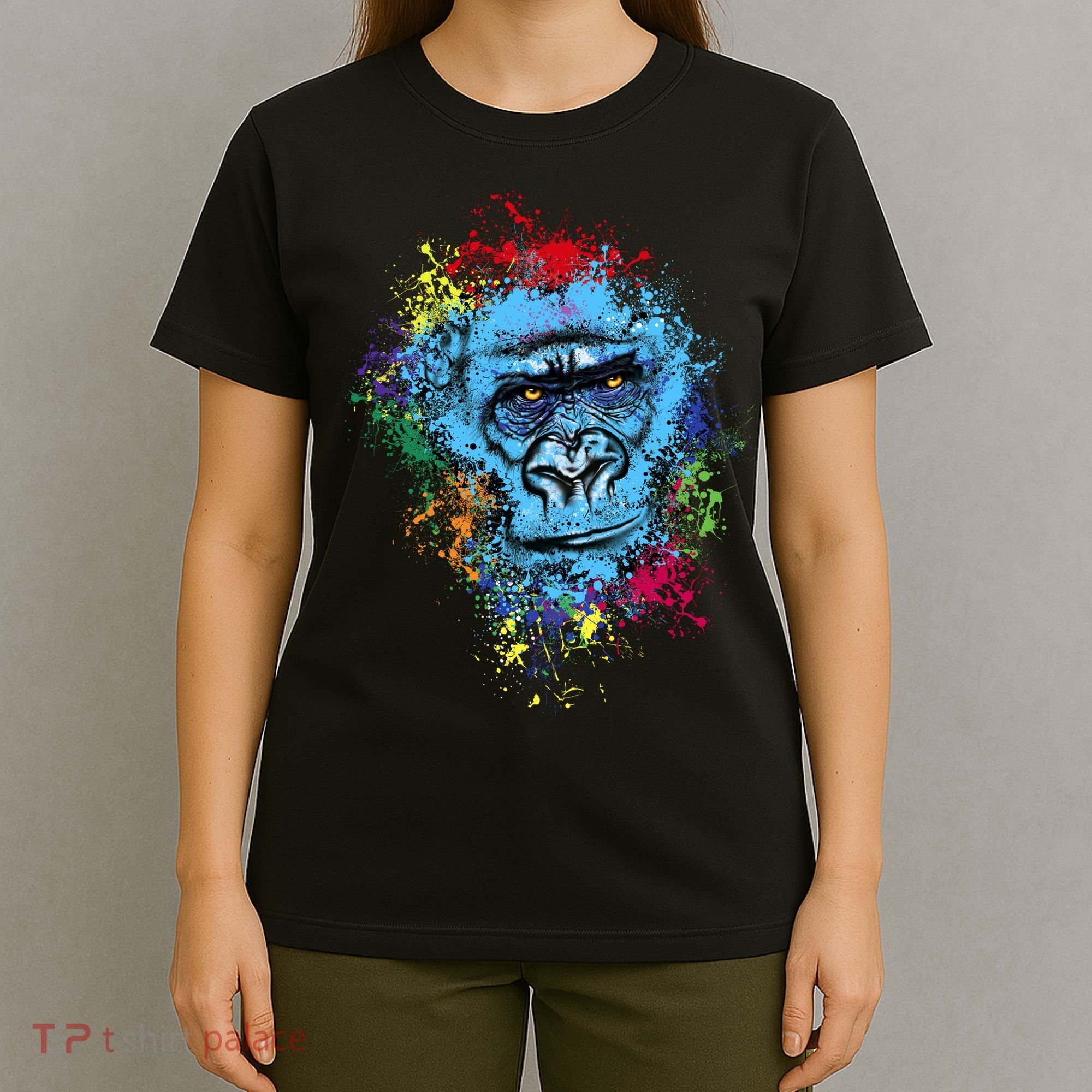 Graffiti Gorilla face T-Shirt