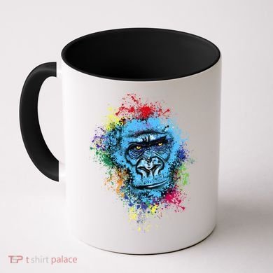 Graffiti Gorilla face Coffee Mug