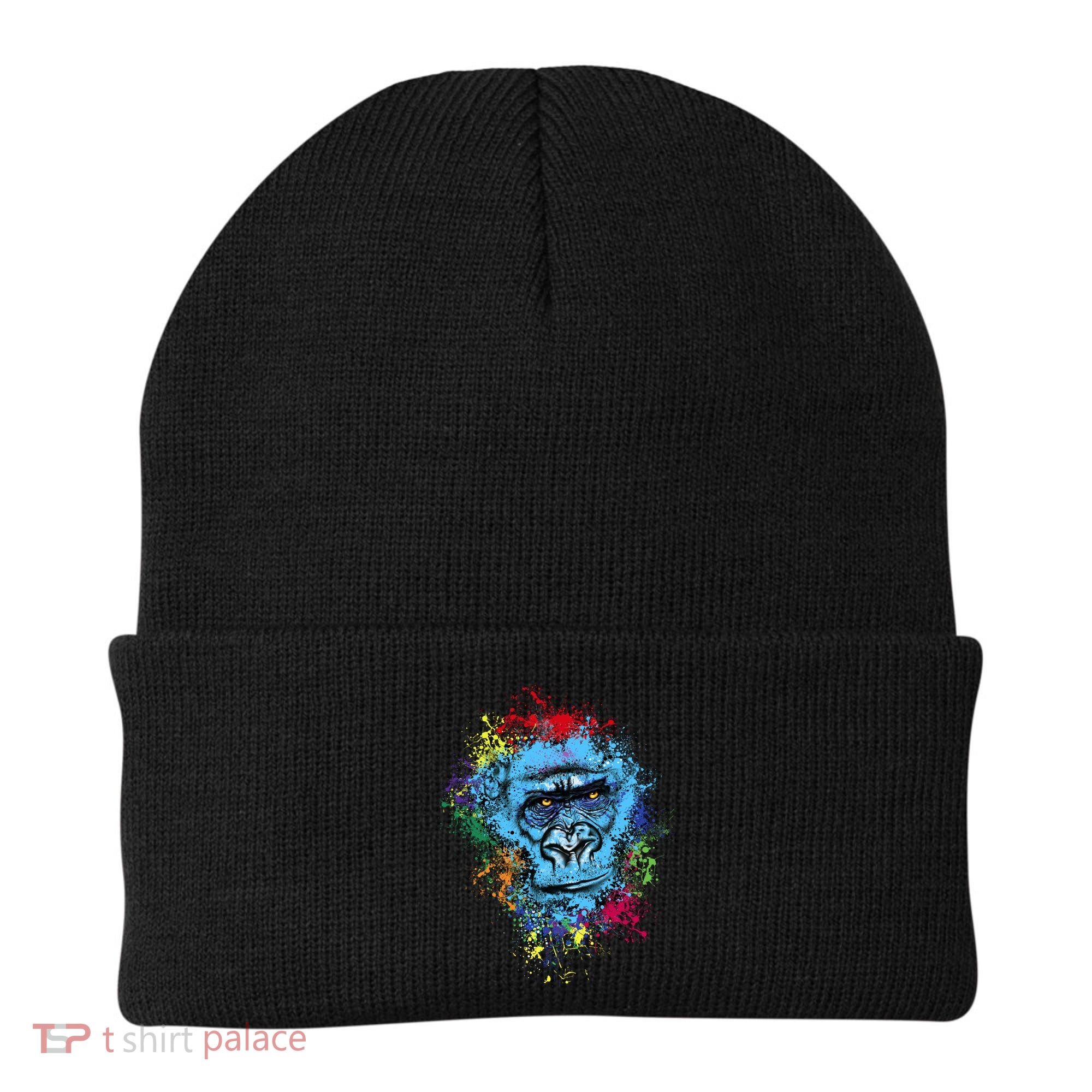 Graffiti Gorilla face Beanie
